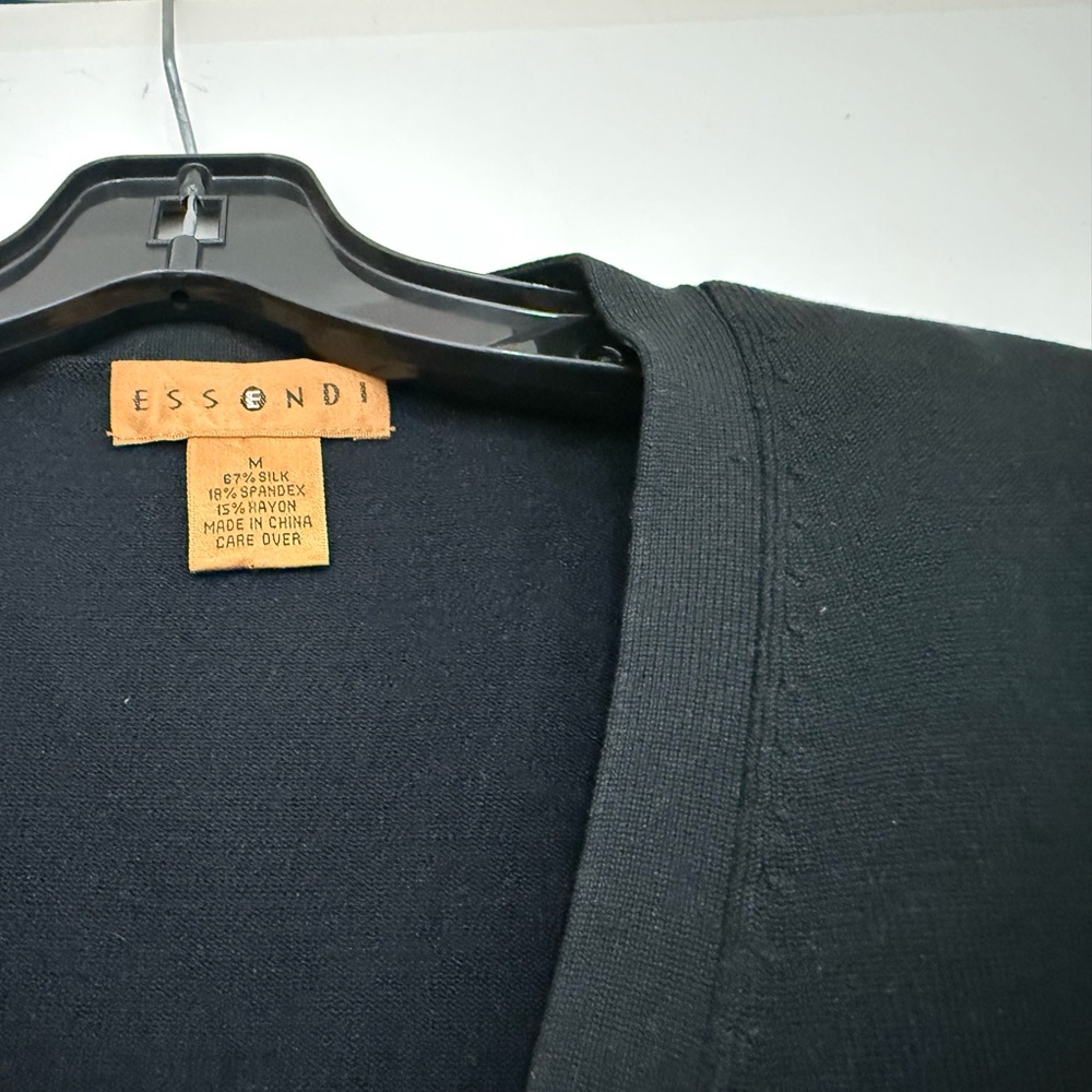 Essendi Black Tank and Cardigan